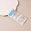Pearl Hairpin Set Metal Electroplating Women's Side Clip Accessories