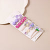 Pearl Hairpin Set Metal Electroplating Women's Side Clip Accessories