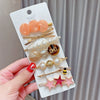 Pearl Hairpin Set Metal Electroplating Women's Side Clip Accessories