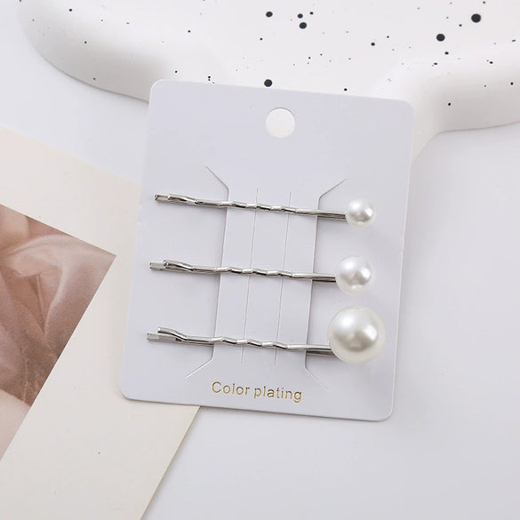 Pearl Hairpin Star Pattern Simple Fashion Women's Jewelry Headdress