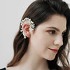 Pearl Hand Knitted Fairy Ear Clip Earrings Without Earholes