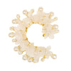 Pearl Hand Knitted Fairy Ear Clip Earrings Without Earholes