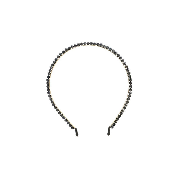 Pearl Handmade Geometric Hair Hoop Electroplated Women's Hair Accessories