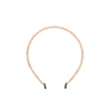 Pearl Handmade Geometric Hair Hoop Electroplated Women's Hair Accessories