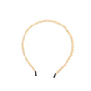 Pearl Handmade Geometric Hair Hoop Electroplated Women's Hair Accessories