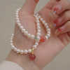 Pearl Handmade Geometric Style Bracelet