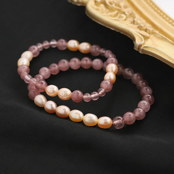 Pearl Handmade Geometric Style Women's Bracelet
