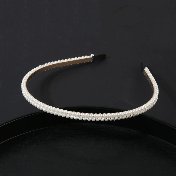 Pearl Handmade Geometric Women's Summer Headband Jewelry