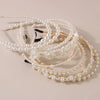 Pearl Handmade Geometric Women's Summer Headband Jewelry