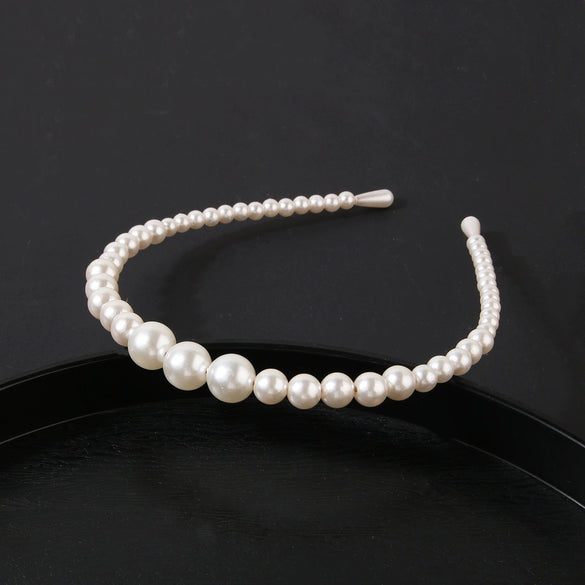 Pearl Handmade Geometric Women's Summer Headband Jewelry
