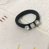 Pearl Handmade High Elastic Hair Rope Headwear For Women