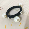 Pearl Handmade High Elastic Hair Rope Headwear For Women