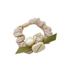 Pearl Handmade Large Intestine Hair Ring High Elastic Hair Accessories Bow Fabric Hair Rope