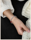 Pearl Handmade Natural Geometric Style Adjustable Bracelet For Women