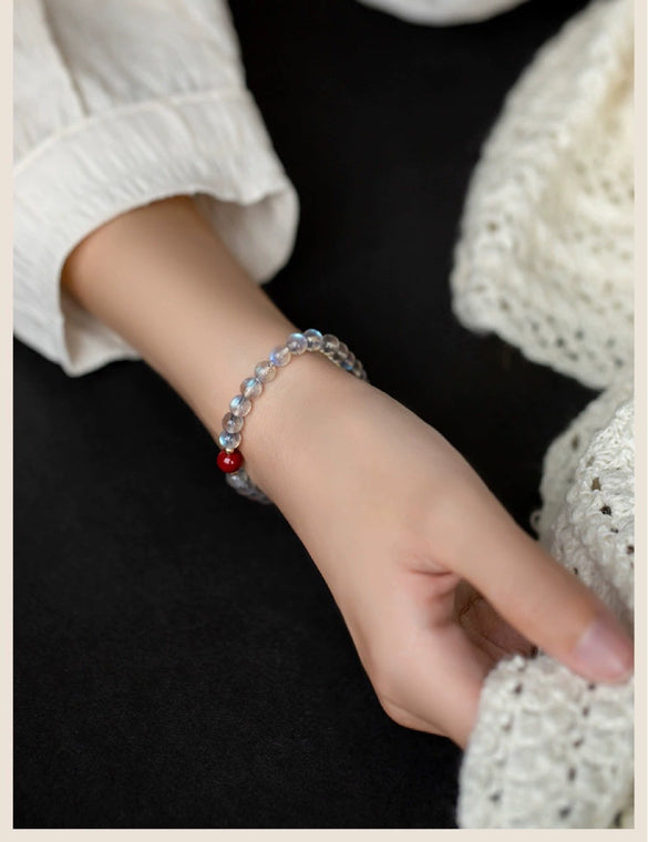 Pearl Handmade Natural Geometric Style Adjustable Bracelet For Women
