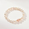 Pearl Heart Shape Bracelet For Girls