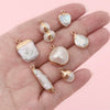 Pearl Heart Shaped Handmade Beaded Hanging Bracelet And Necklace