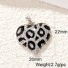 Pearl Heartshaped Pendant Jewelry Accessories Copper Electroplating Baroque Sweet Style
