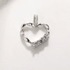 Pearl Heartshaped Pendant Jewelry Accessories Copper Electroplating Baroque Sweet Style