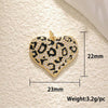 Pearl Heartshaped Pendant Jewelry Accessories Copper Electroplating Baroque Sweet Style