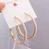Pearl Heartshaped Retro Earrings For Women