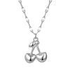 Pearl Jewelry Set Mixed Materials Heart Water Drop Bell Pattern Highend Style Set With Diamonds