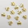 Pearl Link Piece Accessories Copper Electroplated Jewelry Bracelet Necklace Earrings Pendant