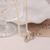 Pearl Necklace Handmade Natural Simple Geometric Light Luxury Women's Jewelry