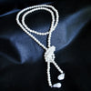 Pearl Necklace Jewelry Geometric Ball Chain Beaded Women's Accessories