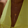 Pearl Necklace Stainless Steel Titanium Steel Geometric Starfish Electroplated Marine Style Women's