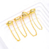 Pearl Necklace With 18K Goldfilled Magnetic Buckle Copper Electroplated Diy Accessories