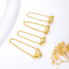 Pearl Necklace With 18K Goldfilled Magnetic Buckle Copper Electroplated Diy Accessories