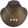 Pearl Pendant Jewelry Natural Freshwater Pearl Flat Round And Steamed Bread Round Shape Copper Accessories
