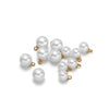 Pearl Pendant Stainless Steel Jewelry Electroplating Natural Style Accessories