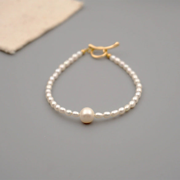 Pearl Small Bead Bracelet Geometric Simple Women's Jewelry