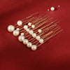 Pearl U Shaped Hairpin Set Mix And Match Hair Pins For Daily Wear Ball Head And Updo Hair Styling Accessories