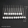 Pearl U Shaped Hairpin Set Mix And Match Hair Pins For Daily Wear Ball Head And Updo Hair Styling Accessories
