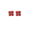 Pearl Women's Geometric Earrings With Real Gold Color Preservation Electroplating And Original Minimalist Design