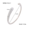 Pearl Zircon Titanium Steel Electroplated Bracelet For Women