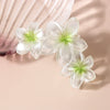 Pearlescent Egg Flower Hair Clip Women's Accessories With Baking Paint Plant Flowers Style