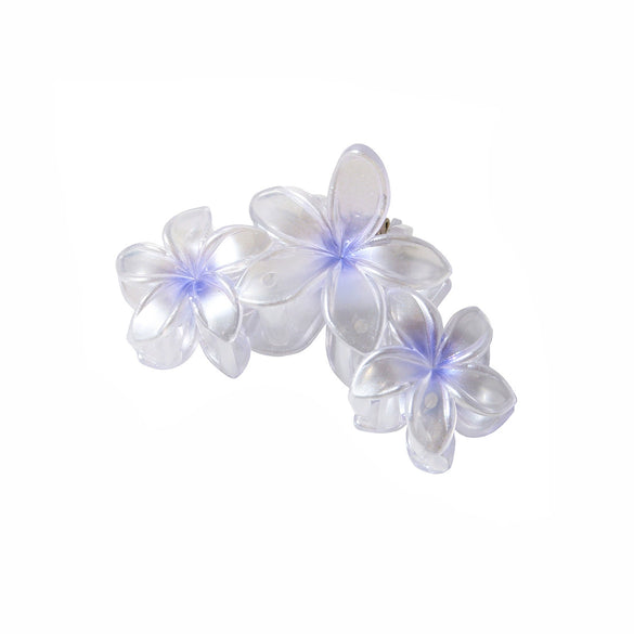 Pearlescent Egg Flower Hair Clip Women's Accessories With Baking Paint Plant Flowers Style