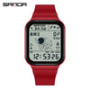 Pedometer Abs Tpu Rectangle Outdoor Sports Waterproof Natural Style