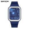 Pedometer Abs Tpu Rectangle Outdoor Sports Waterproof Natural Style
