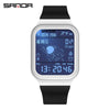 Pedometer Abs Tpu Rectangle Outdoor Sports Waterproof Natural Style