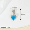 Pendant Accessories Copper Heart Shape Electroplating Cartoon Style