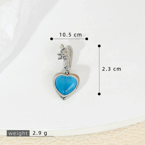 Pendant Accessories Copper Heart Shape Electroplating Cartoon Style