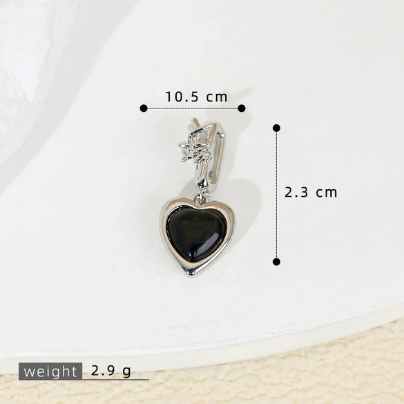 Pendant Accessories Copper Heart Shape Electroplating Cartoon Style