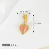Pendant Accessories Copper Heart Shape Electroplating Cartoon Style