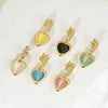 Pendant Accessories Copper Heart Shape Electroplating Cartoon Style