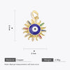 Pendant Accessories Goldplated Copper Zircon Inlay Starfish And Oval Shape